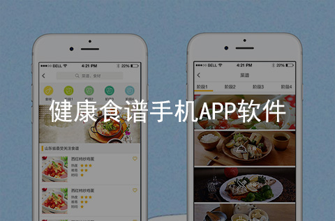 健康食譜APP開發(fā)案例