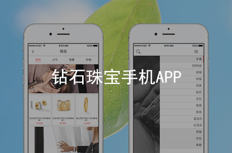 鉆石珠寶手機(jī)APP開(kāi)發(fā)案例